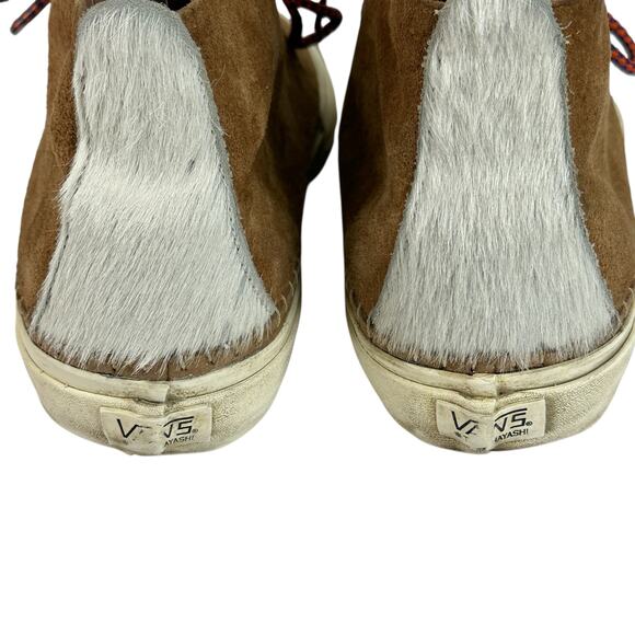 VANS Vault x Taka Hayashi Chukka Nomad Boots Shoes Mens Size 12 Suede Hair - Picture 12 of 12
